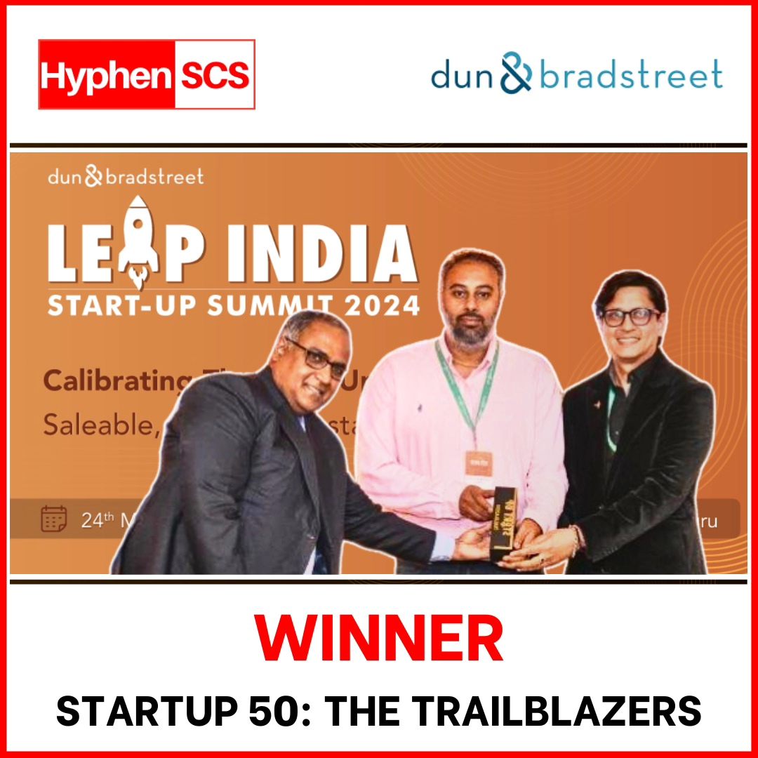 Triumph at the Summit: Hyphen SCS Wins at LEAP India Startup Summit 2024
