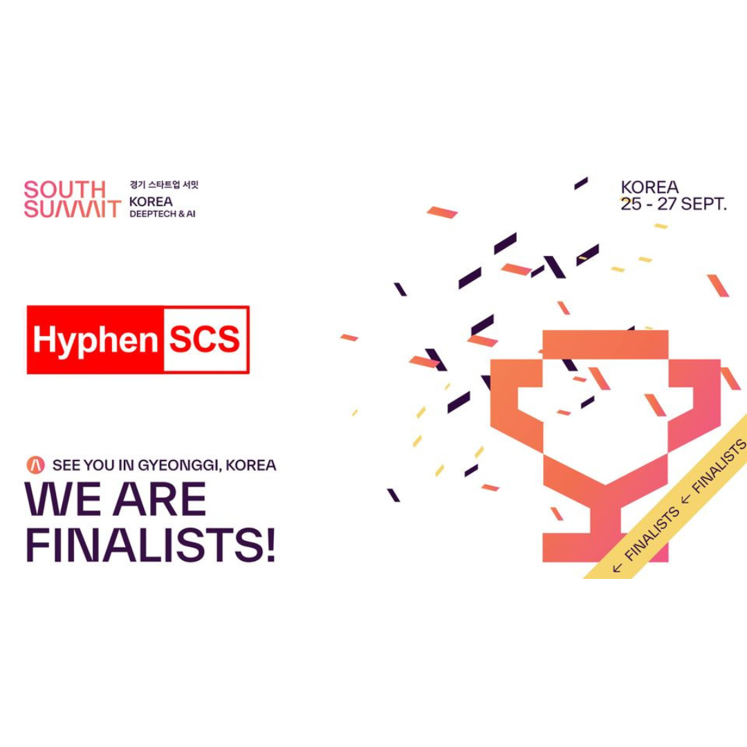 Hyphen SCS Named One of Asia's Top 30 Emerging DeepTech & AI Startups at South Summit Korea 2024!