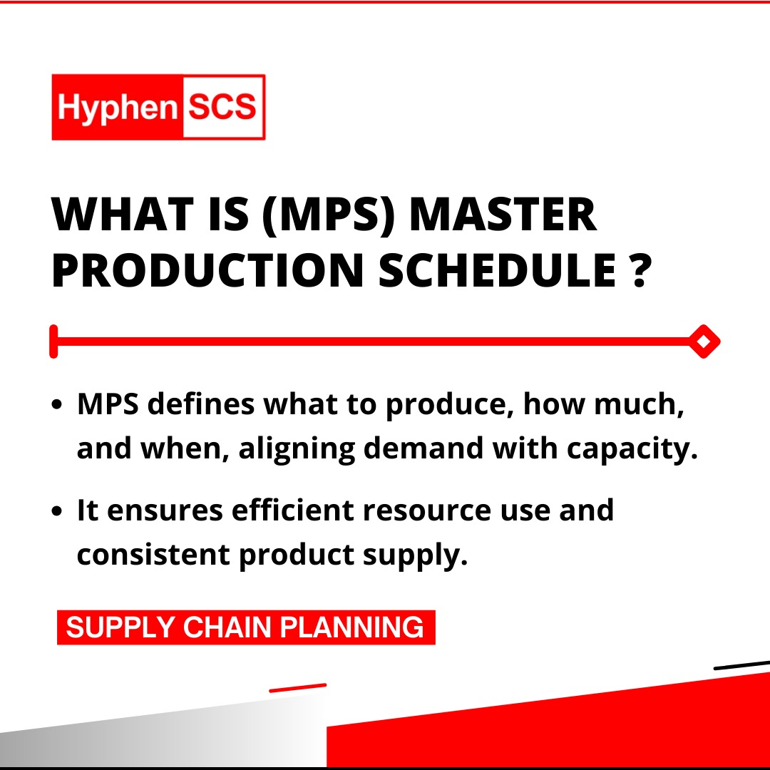 Understanding the Master Production Schedule (MPS) in Supply Chain Planning!