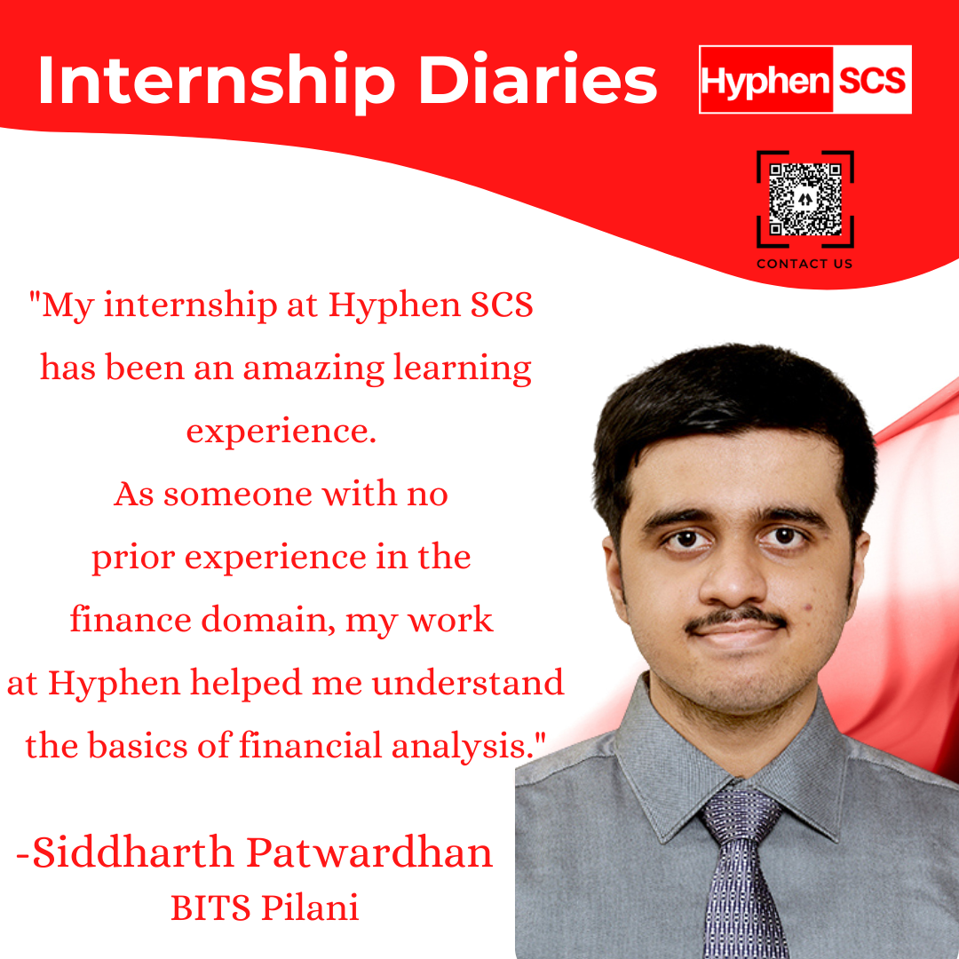Internship Diaries: Experiences of Siddharth Patwardhan from BITS Pilan