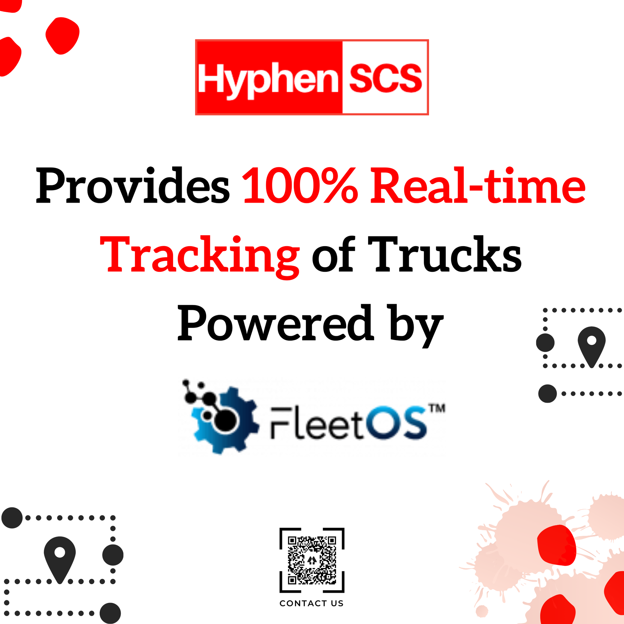 Real-time Truck Tracking with FleetOS Vamosys by Hyphen SCS