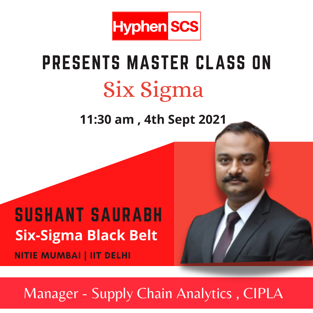 Six-Sigma Session by Sushant Saurabh at Hyphen SCS