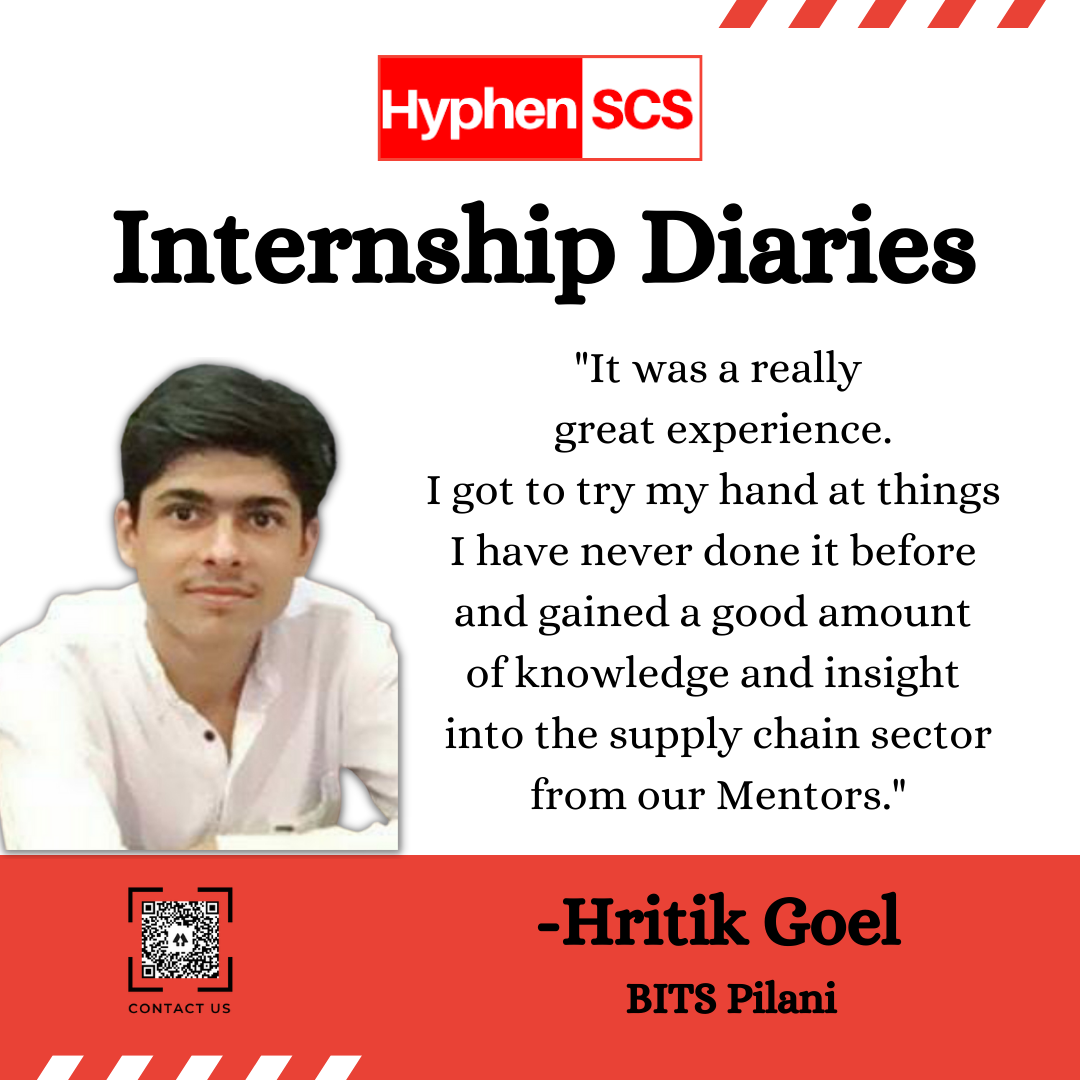Internship Diaries: Experiences of Hritik Goel from BITS Pilani