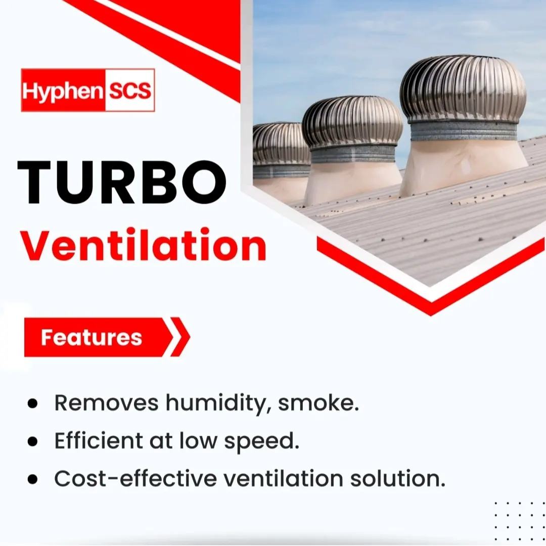 Efficient and Cost-Effective Turbo Ventilation: The Ideal Solution for Humidity and Pollution Control in Warehouses