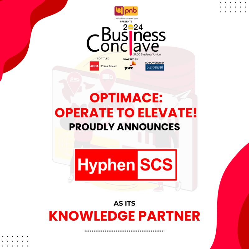 OptimAce Business Conclave 2024: Hyphen SCS as Knowledge Partner