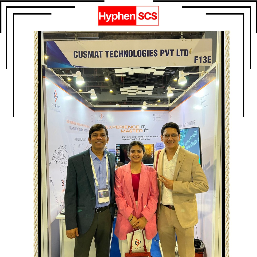 Hyphen SCS at the 12th CII Logistics Exhibition: Collaboration with Cusmat Technologies