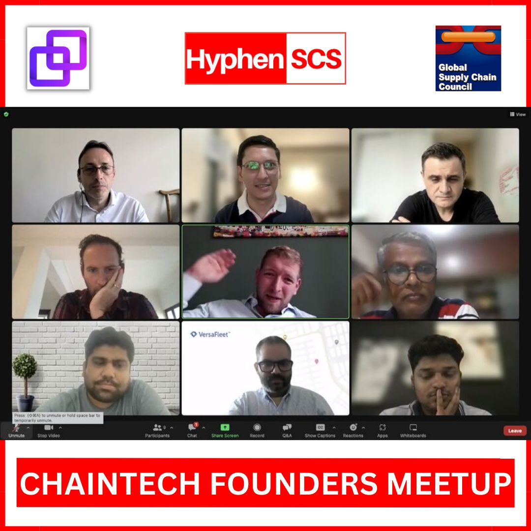 Arun Pandit Represents Hyphen SCS at ChainTech Founders Meetup