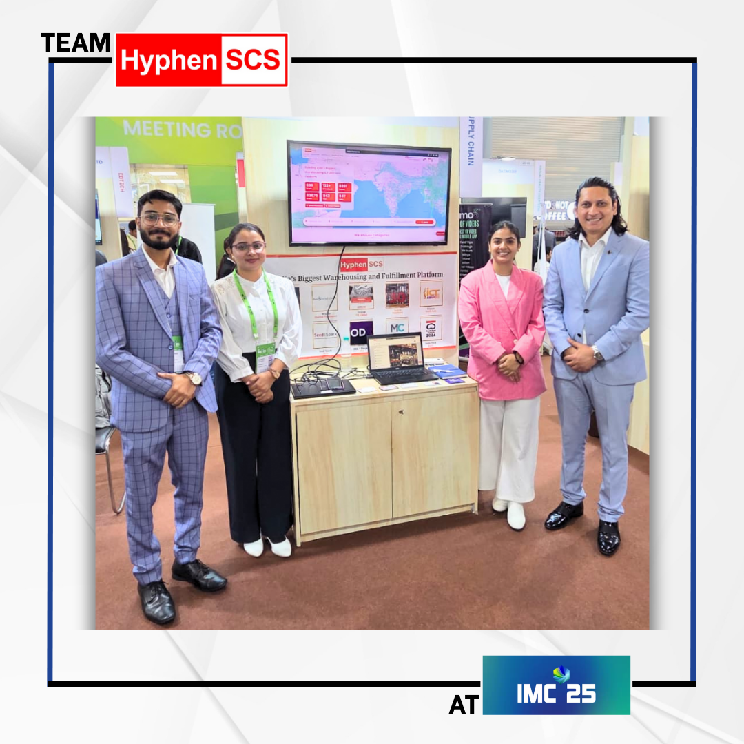 HyphenSCS Shines at India Mobile Congress 2025: Showcasing Innovative Logistics Solutions
