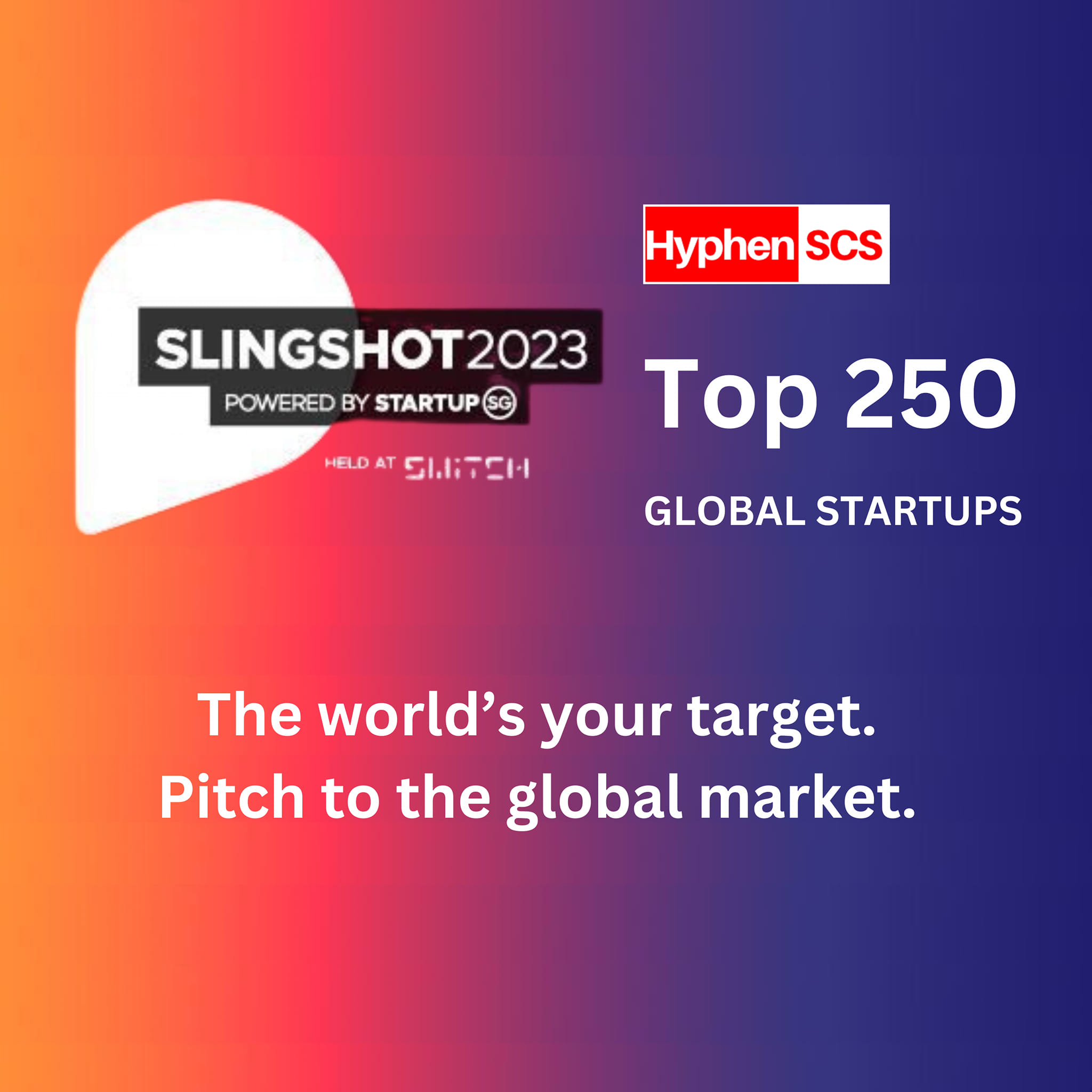 Hyphen SCS: A Top 250 Global Startup at Slingshot 2023