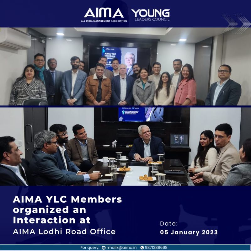 AIMA Young Leaders Council’s Interaction with Richard Rekhy: A Focus on Leadership and Mentorship