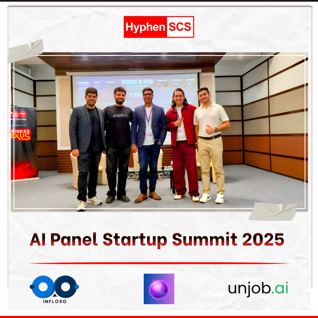 Hyphen SCS Co-founder Arun Pandit Shares Vision at Startup Summit 2025