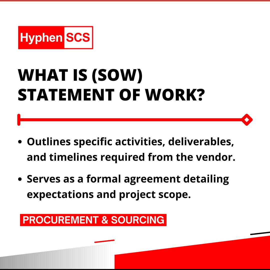 What is a Statement of Work (SOW) in Warehousing?