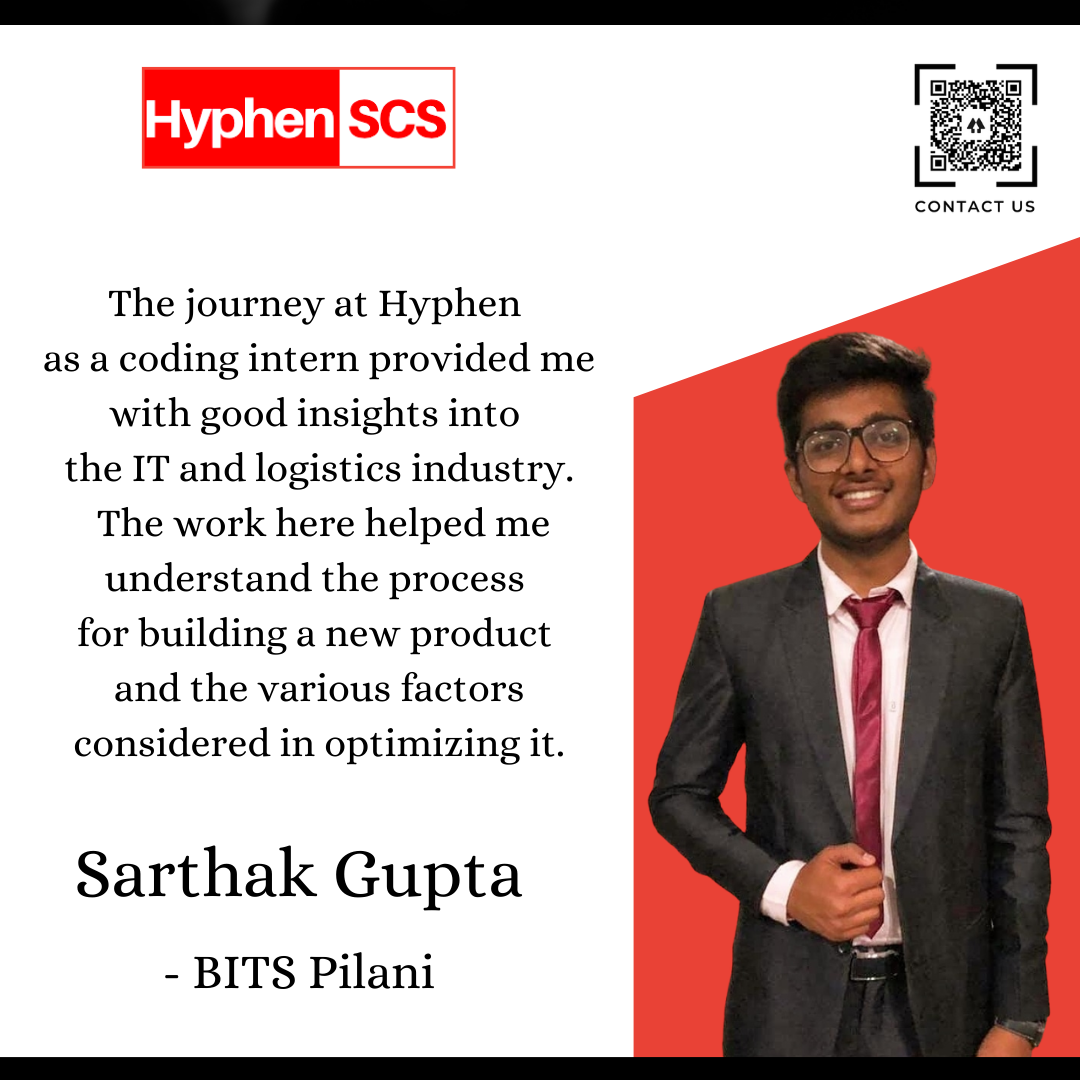 Internship Diaries: Experiences of Sarthak Gupta from BITS Pilani