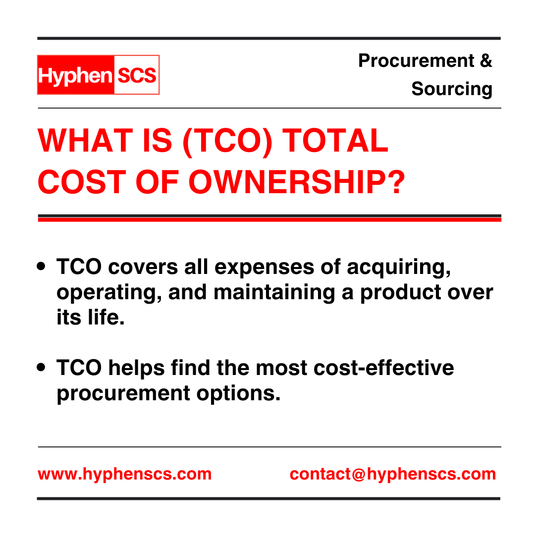 Understanding Total Cost of Ownership (TCO) in Procurement & Sourcing