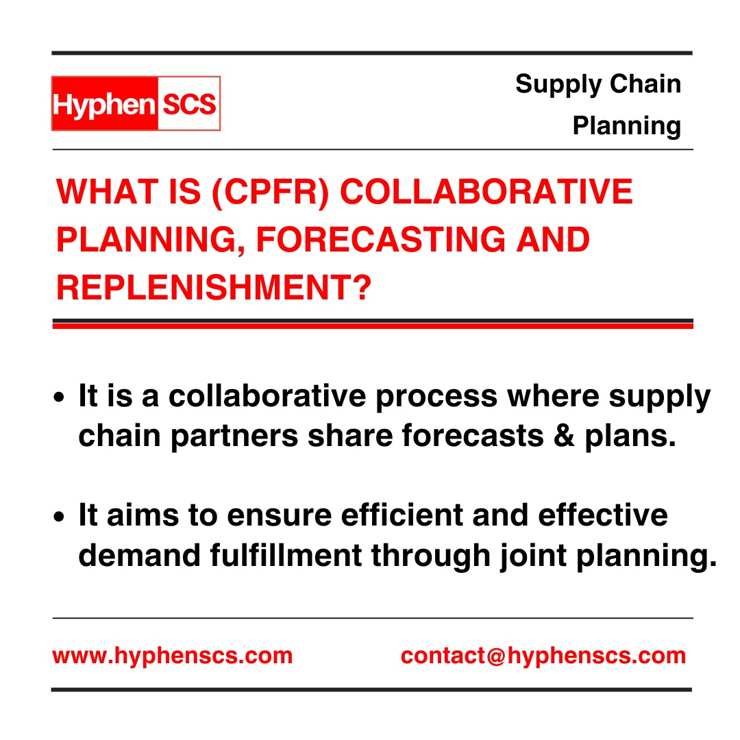 What is CPFR in Supply Chain Planning?