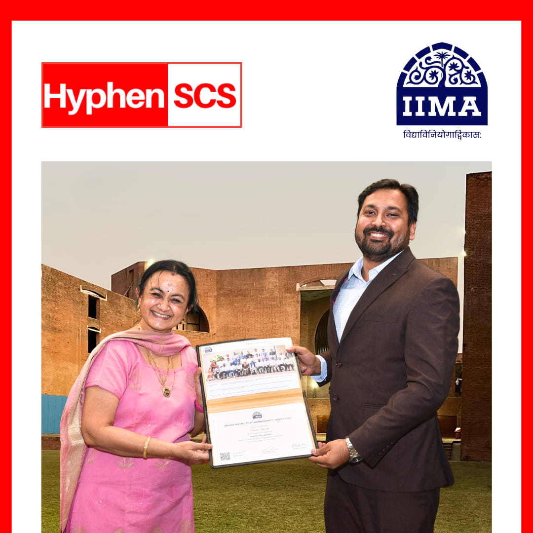 Spotlight on Achievement: Kumar Swaraj’s Success at IIM Ahmedabad Celebrated by Hyphen SCS