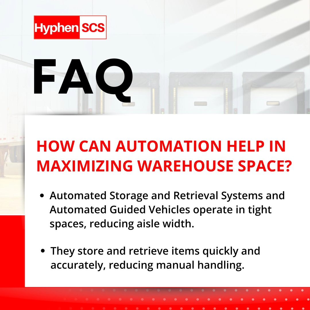 How can automation help in warehousing space?