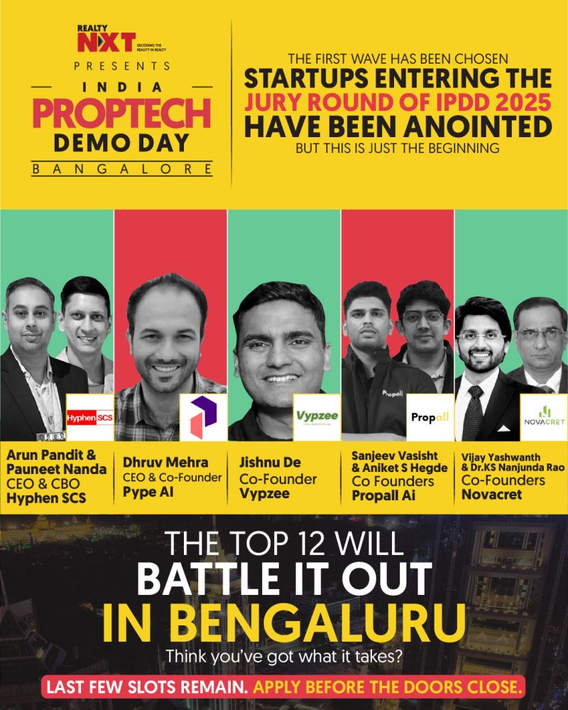 Hyphen SCS Selected as One of 40 Trailblazing Startups for India PropTech DemoDay 2025