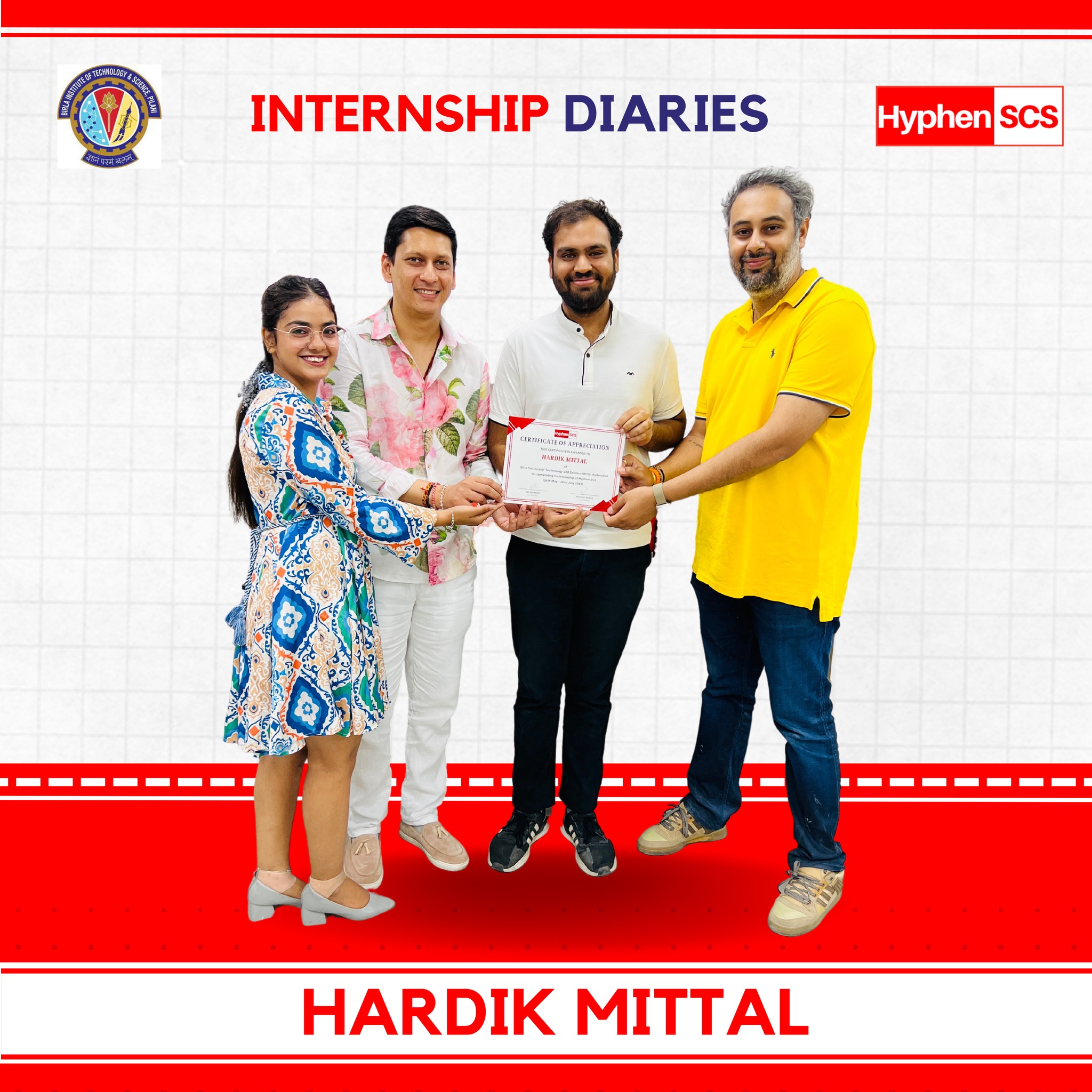 Hardik Mittal: An Invaluable Asset to Hyphen SCS